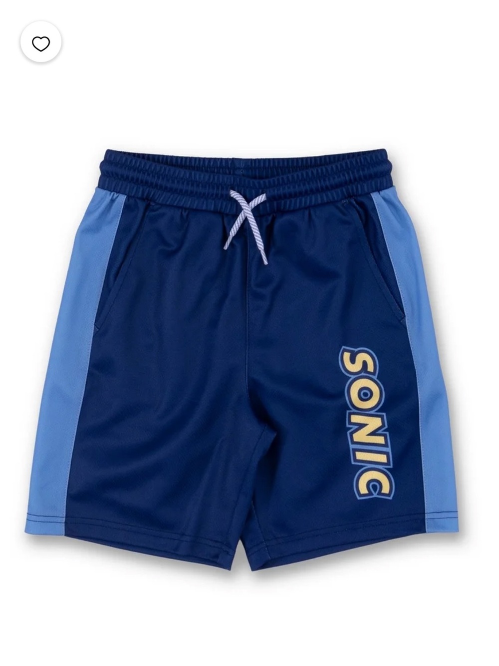 Sonic The Hedgehog Blue Kids Matching Set - Tank & Shorts - Picture 5 of 7